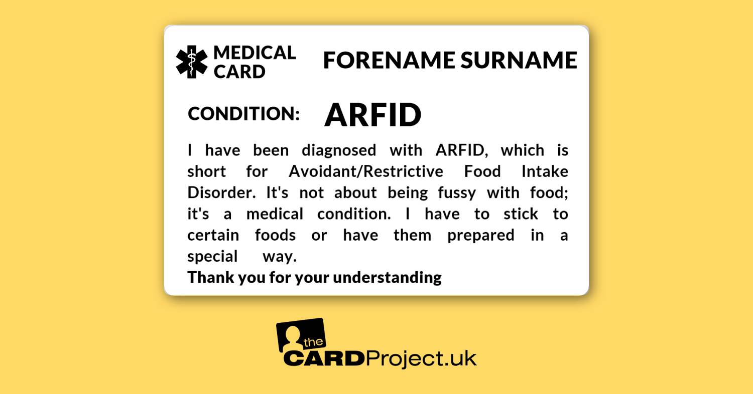 ARFID Mono ID Card  (FRONT)